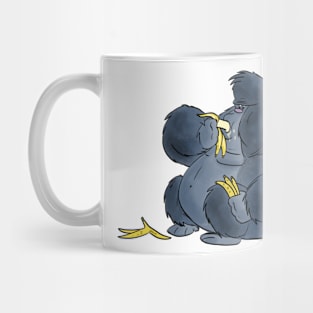 Ape eating his feelings Mug